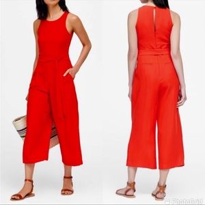 Banana Republic Wide Leg Cropped Jumpsuit